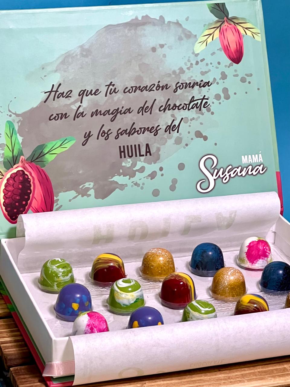 Caja grande de bombones